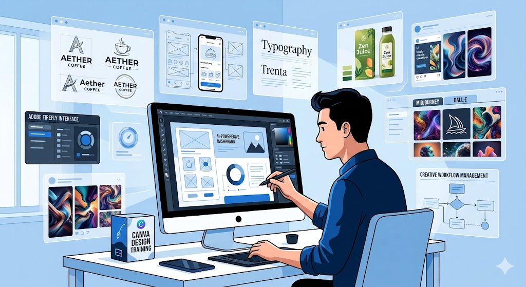 Best graphic design with ai course in delhi