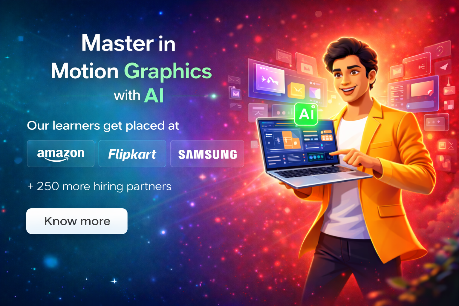 Master in Motion Graphics With AI