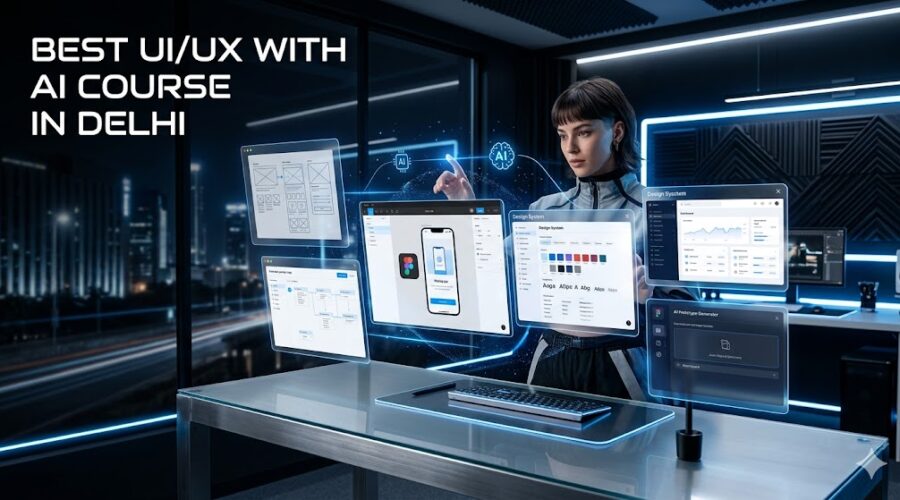 Best UI UX with AI Course in Delhi
